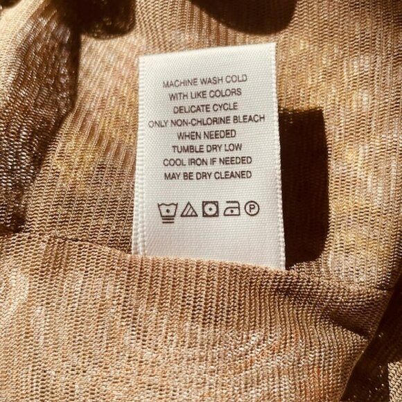 John Mark Plus Size Floral Zip Up Lightweight Mesh Jacket 2X - Picture 9 of 10